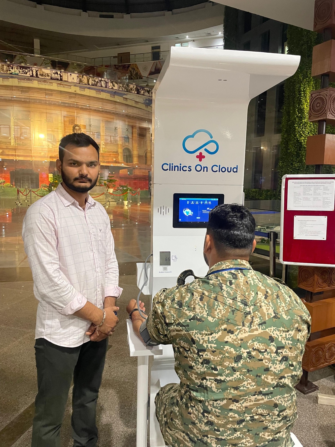 New Delhi installation