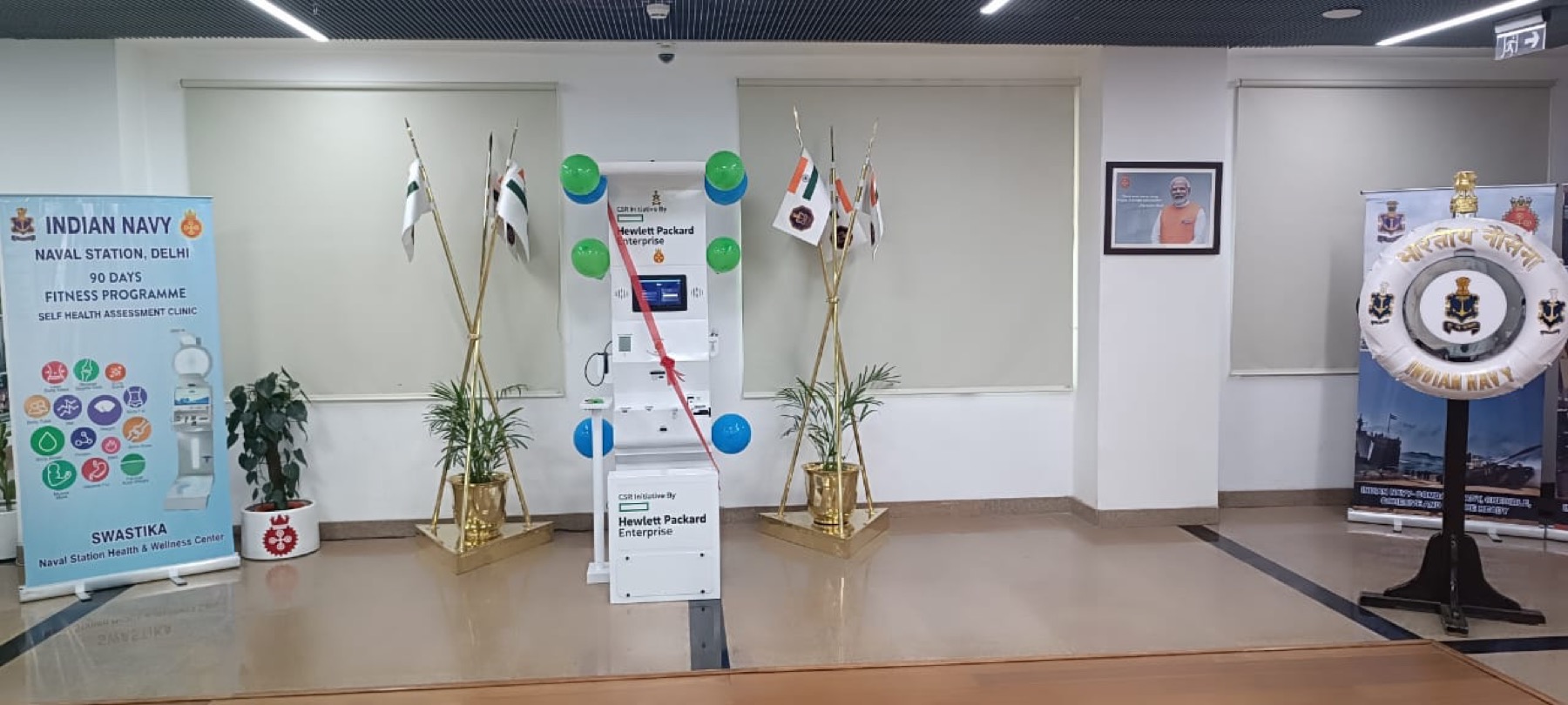 Health Kiosk in Nau Sena Bhavan