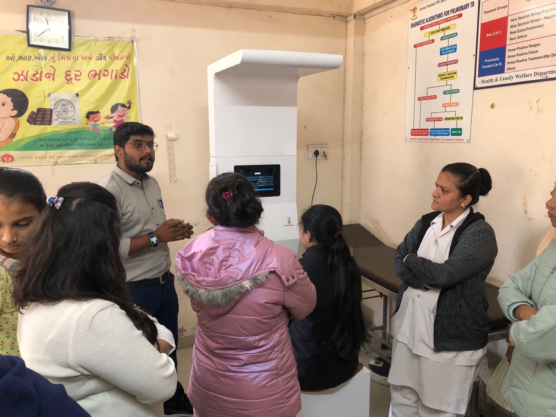 Health ATM in Gujarat Clinics on Cloud