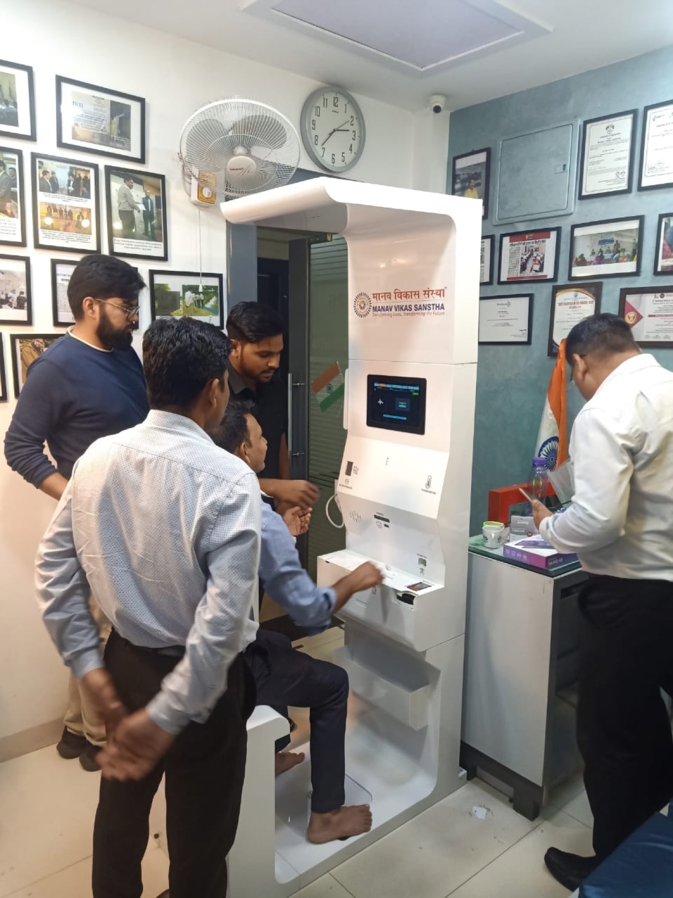 NGO Clinics on Cloud Health Kiosk