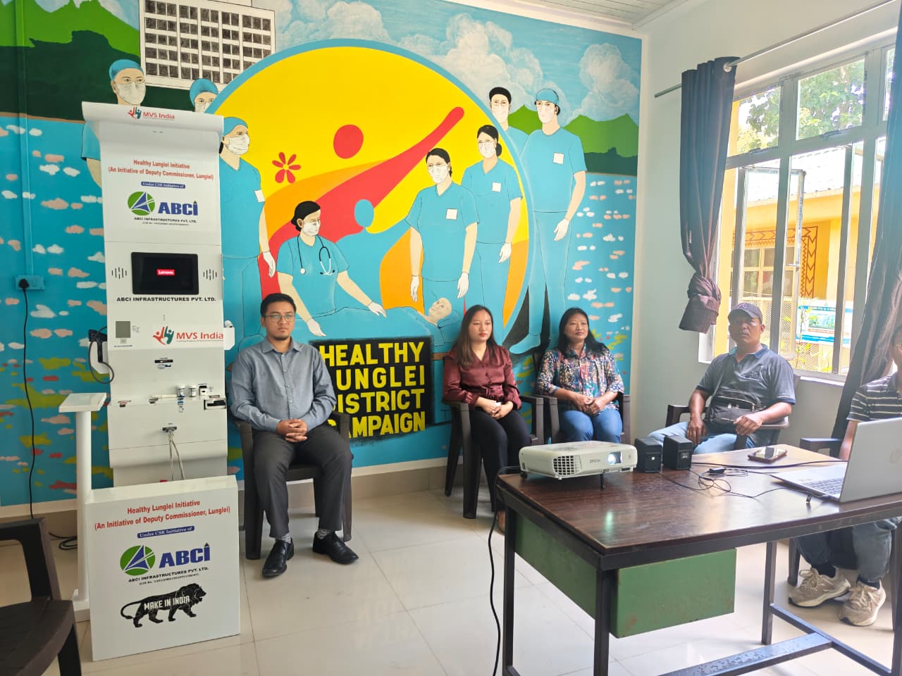 EastMojo - Mizoram's first Health ATMs launched under 'Healthy Lunglei' initiative.