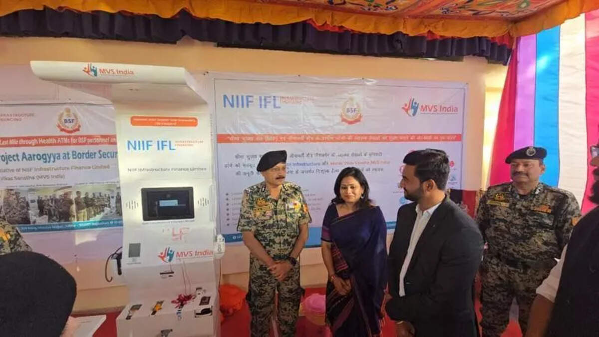 Times of India - Health ATMs launched along seven BSF border outposts in Jaisalmer.