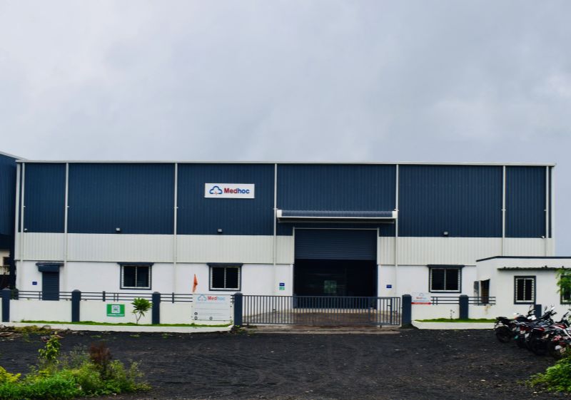 Exterior view of Clinics on Cloud manufacturing plant