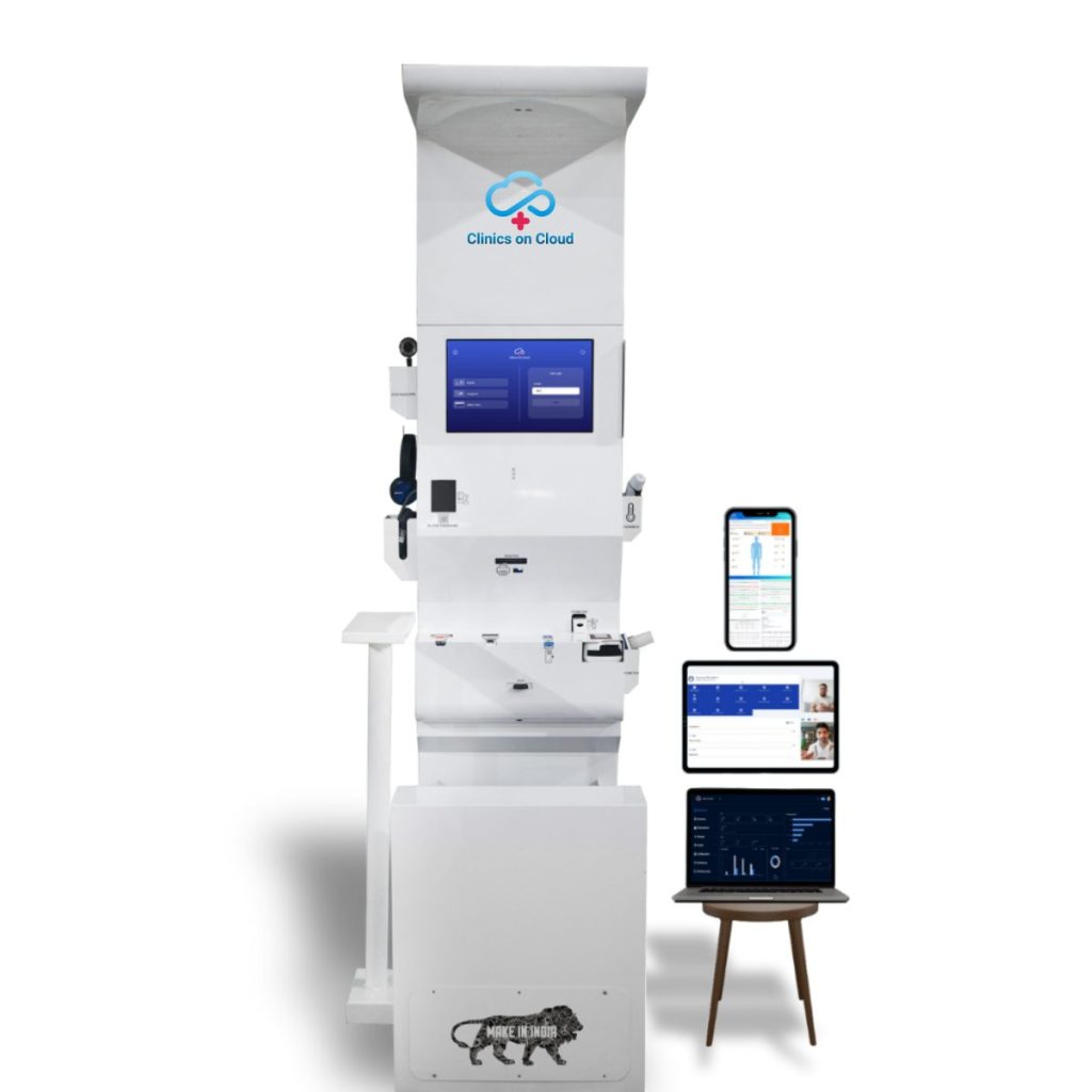 Health ATM India: How Clinics On Cloud Is Bringing Quality Healthcare Within Everyone's Reach 1 Healthcare KIOSK